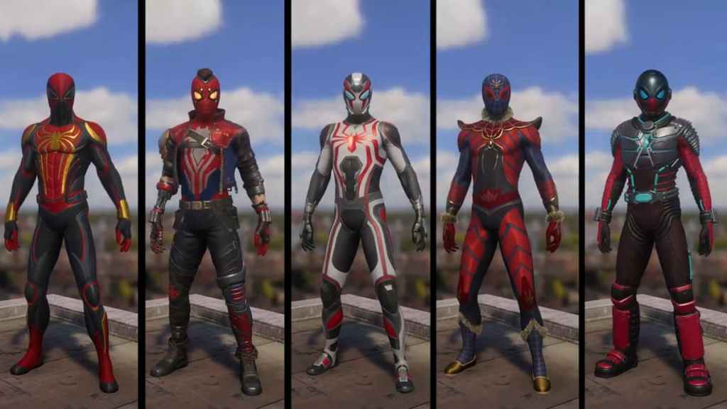 Meilleurs costumes de Spiderman 2 image sélectionnée