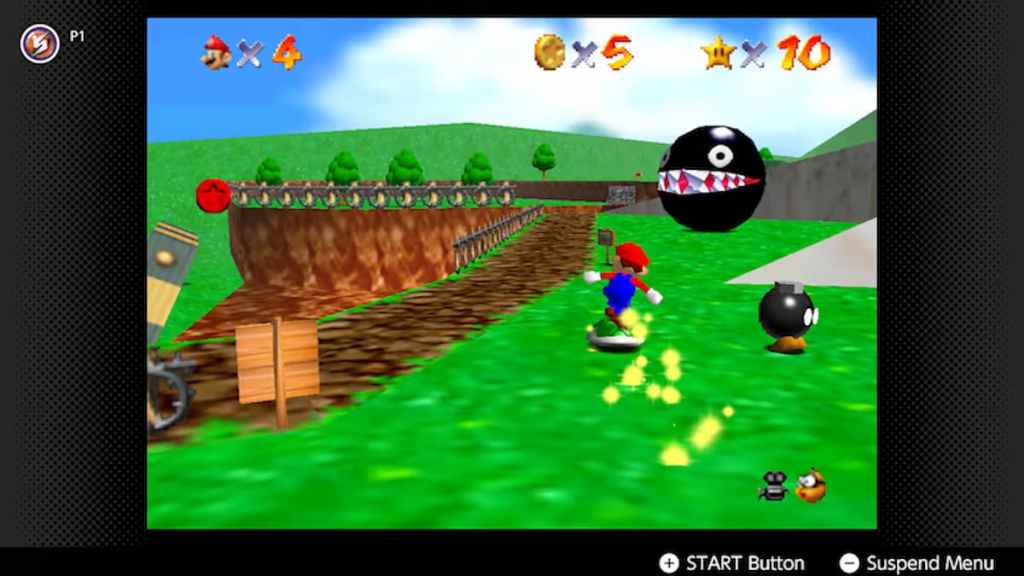 Comment mettre à la terre Pound dans le gameplay de Mario 64