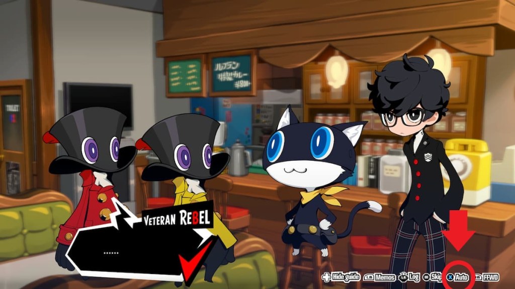 Comment activer les sous-titres automatiques dans l'option Persona 5 Tactica