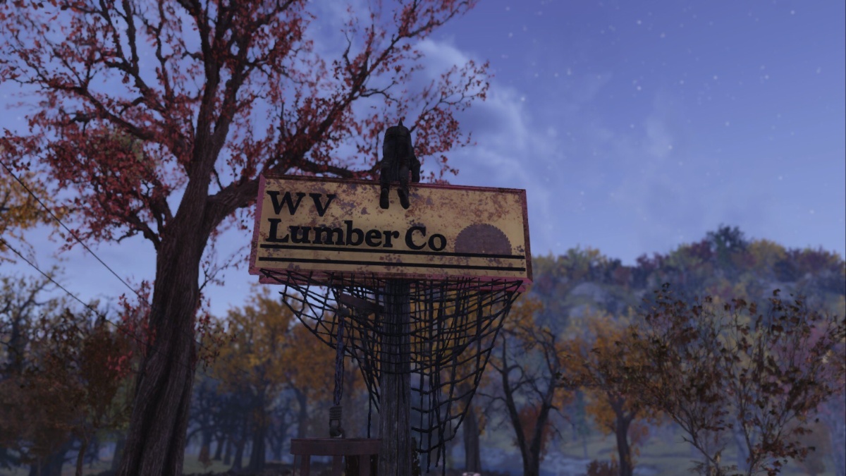 Fallout 76 West Virginia Lumber Co.