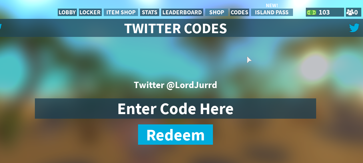 Comment utiliser les codes Island Royale dans ROblox